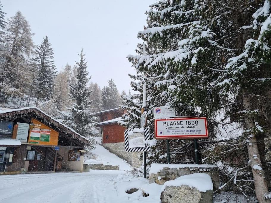 Ferienwohnung The Little Refuge Of La Plagne Exterior foto