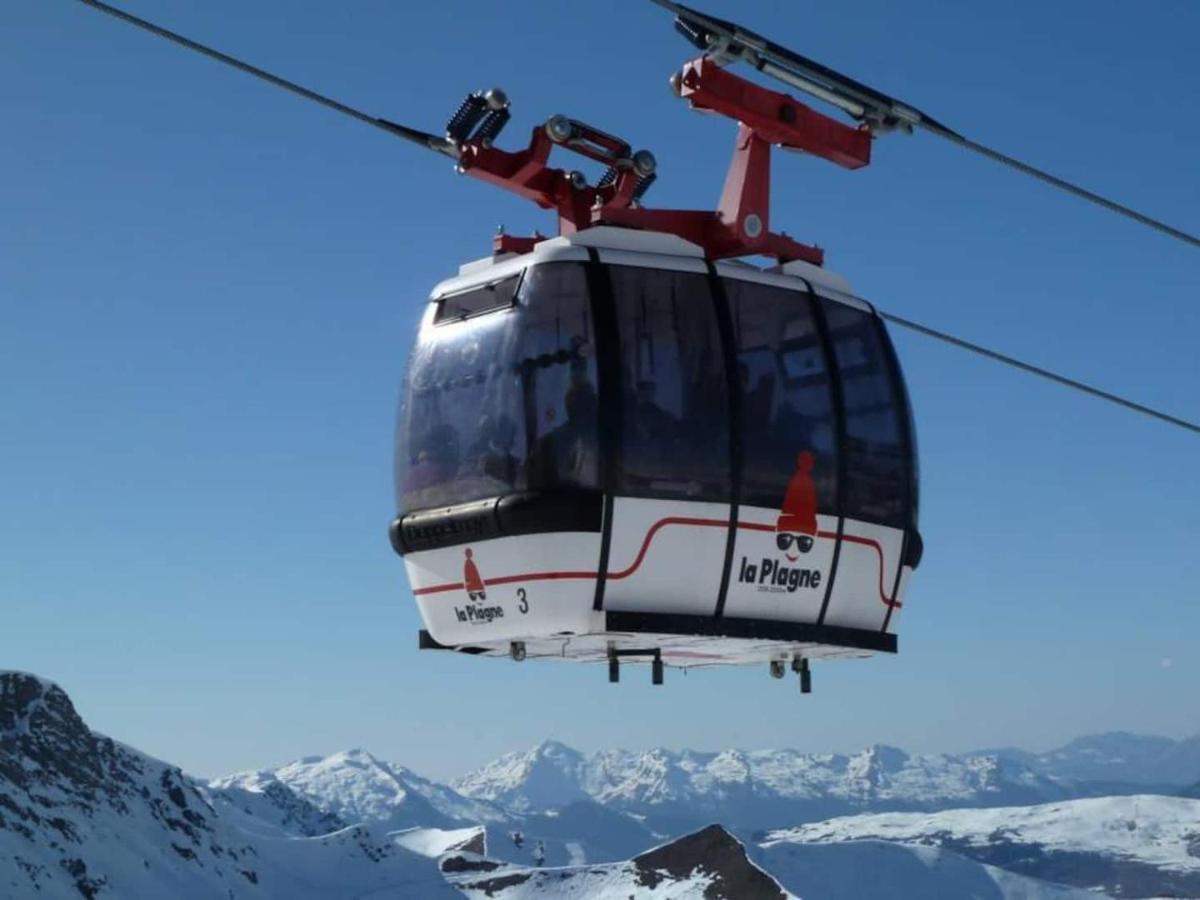 Ferienwohnung The Little Refuge Of La Plagne Exterior foto